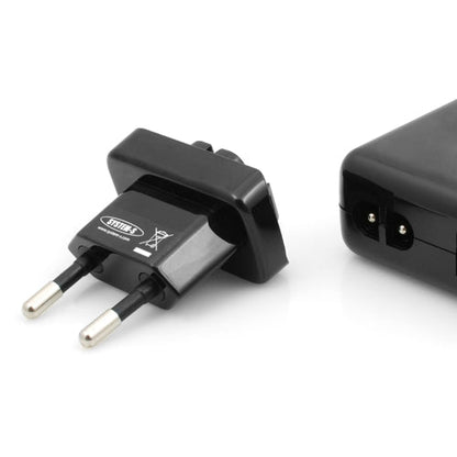 Micro USB Netzteil Ladegerät mit 90° Winkelstecker Rechts & Spiralkabel 30 - 135 cm 2A | System-S