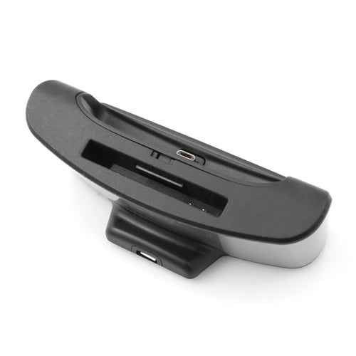 SYSTEM-S USB Dockingstation Ladegerät Ladestation Dock Cradle Datentransfer und extra Akkuladeanschluss für LG G3 - DREIKS