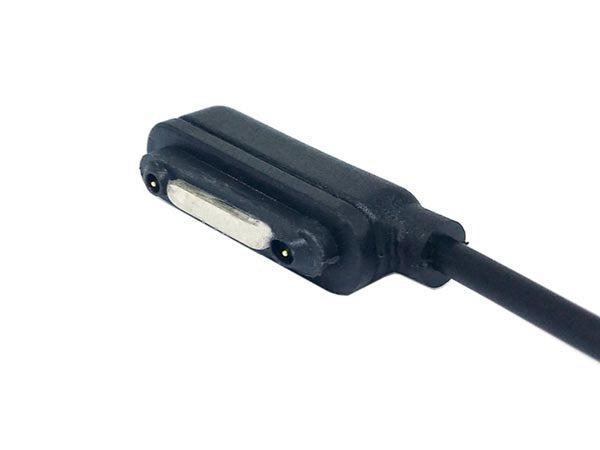 System-S Magnetic USB Cable Charging Cable to Micro USB Input for Sony Xperia Z1 Xperia Z2 Compact 10 cm