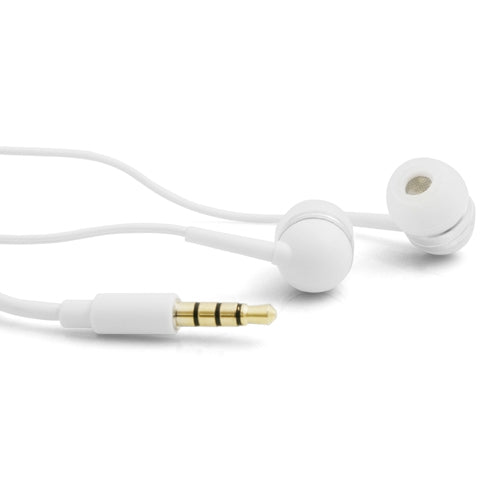 Universal Inear Headset Kopfhörer mit Fernbedienung für Smartphone Handy Tablet PC in weiss | System-S