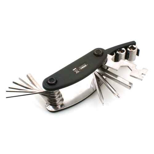 System-S 15 in 1 Multitool Reparaturset Werkzeug Kit Sechskant-schlüssel Stiftschlüssel Sechskantschlüssel Speichenschlüssel Kreuz- und Schlitzschraubenzieher - DREIKS