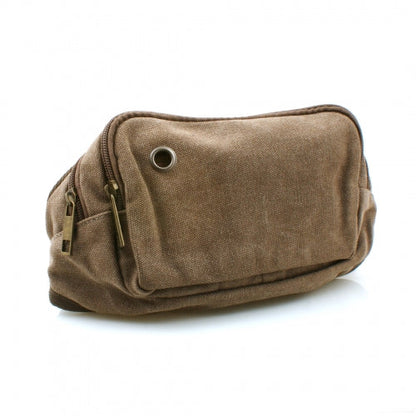 System-S Bag Sport Belt Hip Belt Hip Bag 2 chambers with extra mesh chamber Main chamber holds devices up to 6.8 inches Brown