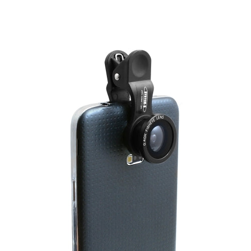 System-S Universal Clip-on 0.4x Fisheye Lens for Smartphone Tablet PC
