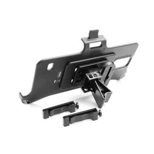 System-S KFZ Auto Lüftungsgitter Halterung Luftgitterhalter Ventilator Befestigung Snap On Halter für Samsung Galaxy Note 4 - DREIKS