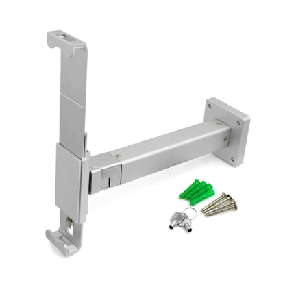 Universal Präsentation Wandhalter Haltearm abschließbar Wandhalterung für Tablet PC´s von 9.7-12 Zoll | System-S