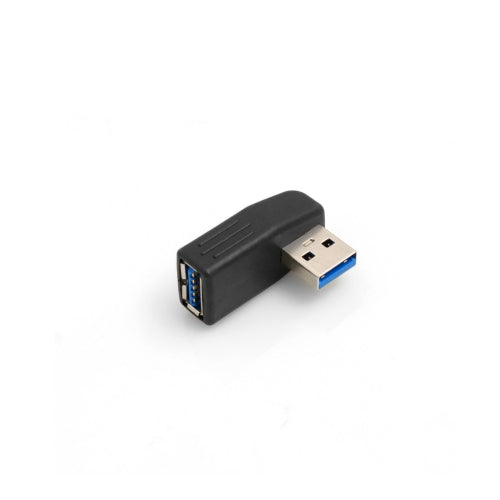 System-S 90° grad Winkel USB A 3.0 Adapter USB A (male) auf USB A (female) Winkelstecker Kabel - DREIKS