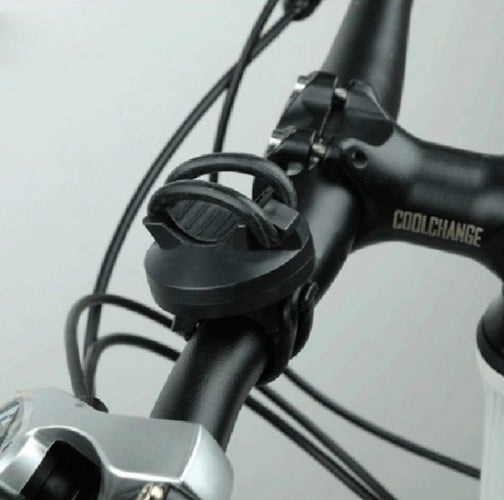 System-S Fahrrad-Licht Halterung Befestigung Taschenlampen Halter 360° rotierbar - DREIKS