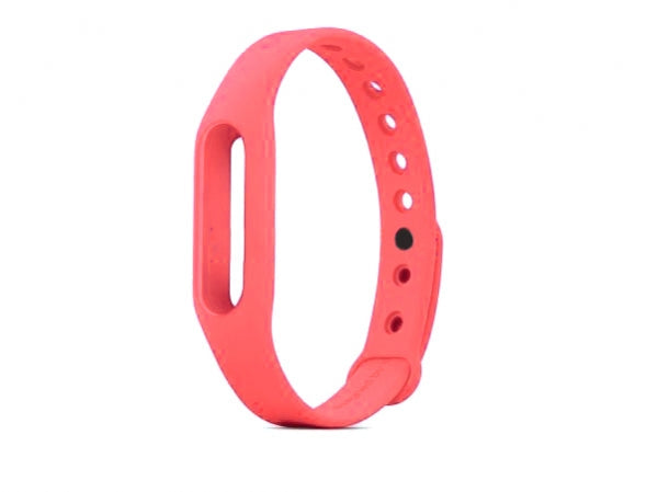 SYSTEM-S Silikon Ersatz Austausch Wechsel Armband für XiaoMi Mi Band 2 in Pink - DREIKS