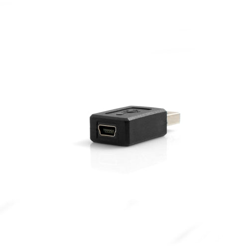 SYSTEM-S OTG Adapter USB A Stecker zu Mini USB Buchse Adapter Stecker On-The-Go Host Kabel - DREIKS