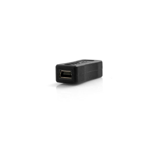 SYSTEM-S Mini USB input to Micro USB plug adapter plug converter
