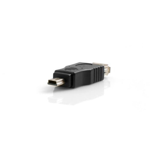 OTG Adapter USB A Host Eingang zu Mini USB Stecker Adapter Stecker On-The-Go Host Kabel | System-S