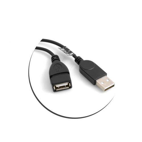 SYSTEM-S 3in1 OTG Host Micro USB (male) zu USB A 2.0 (male/female) Kabel 30 cm - DREIKS