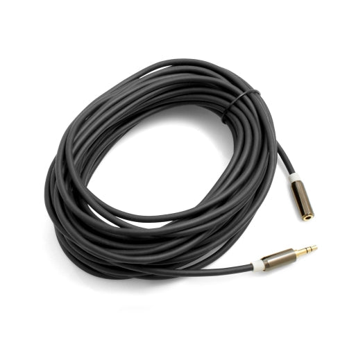 SYSTEM-S 3.5mm Klinke AUX Stereo Stecker auf 3.5mm Klinke AUX Stereo Buchse 10m 3 Polig - DREIKS