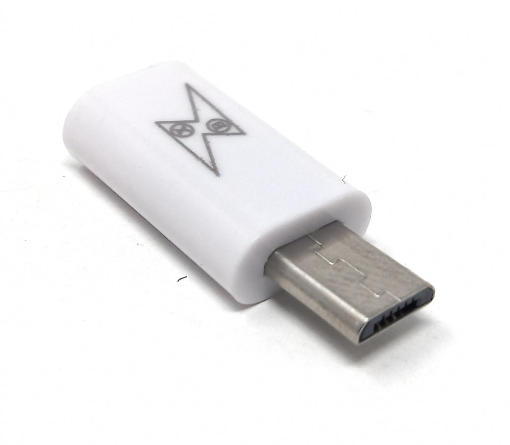 System-S USB Typ C 3.1 Buchse auf Micro USB 2.0 Stecker Adapter - DREIKS