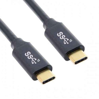 System-S USB Typ C 3.1 Kabel auf USB Typ C 3.1 Gen 2 100W Gbit/s 100cm - DREIKS