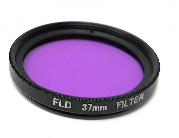 SYSTEM-S Fluoreszenz Filter 37 mm Gewinde FLD Linse anschraubbar für Fotografie - DREIKS
