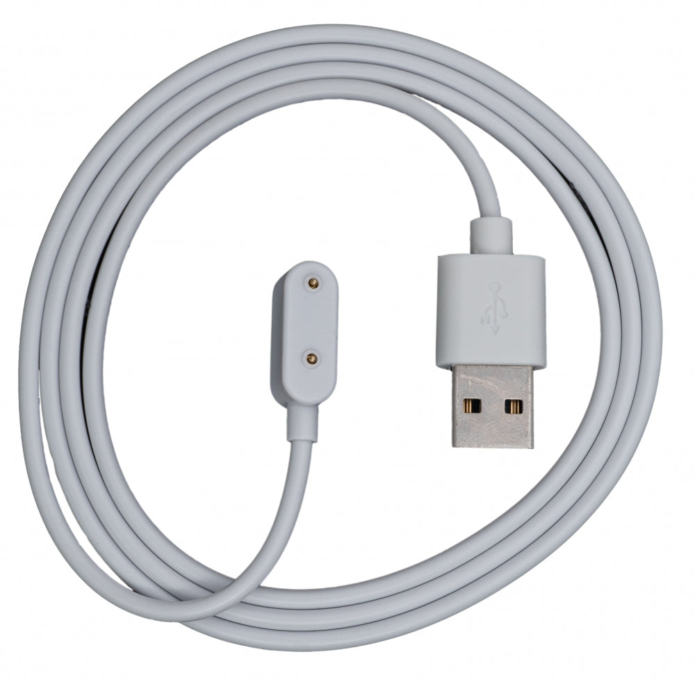 SYSTEM-S USB 2.0 Kabel in Weiß Ladekabel für Huawei Watch Fit Smartwatch - DREIKS