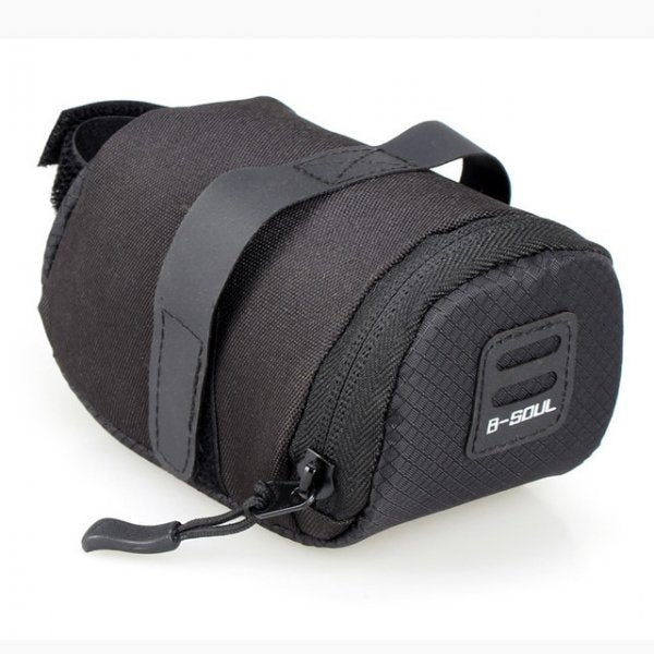 SYSTEM-S bicycle saddle bag holder attachment waterproof in black
