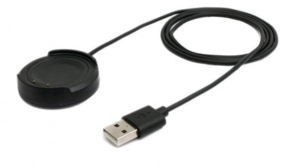 SYSTEM-S USB 2.0 cable 100 cm charging station for Vivo Watch Smartwatch 42 mm in black