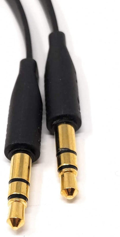 3-pole 2X 3.5 mm jack to jack TRRS audio stereo AUX headset cable 100 cm 