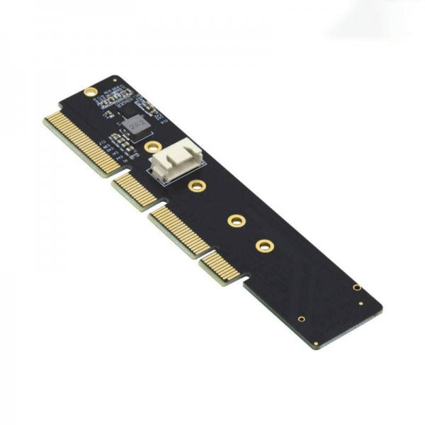 NGFF Adapter M.2 Key NVME AHCI SSD zu PCI E 3.0 35 cm Kabel für 110 80 mm SSD | System-S