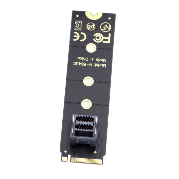 SYSTEM-S SFF-8639 Adapter NVME OCIe 4.0 for M.2 NGFF M-key Mainboard SSD