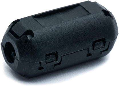 5x Ferritkern 9 mm Ø geteilt Klappferrit Ringkern Mantelwellenfilter für Kabel | System-S
