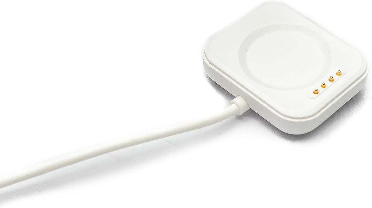 USB 2.0 Kabel 100 cm Ladekabel für Oppo Band 3 Pro 3 2 Smartwatch in Weiß | System-S