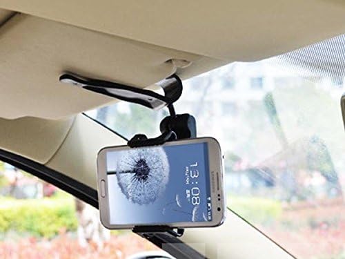 System-S Auto Kfz Halterung Golftaschen Sonnenblenden Clip Befestigung Autohalterung für iPhone 6 6S - DREIKS