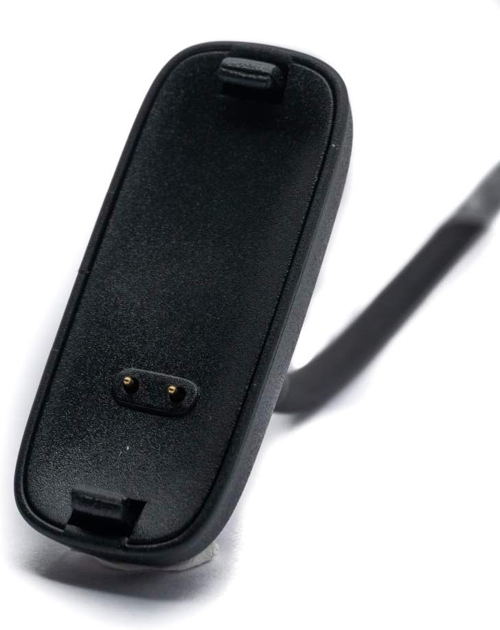 SYSTEM-S USB 2.0 Kabel in Schwarz Ladestation Ladekabel für Fitbit inspire2 Smartwatch - DREIKS