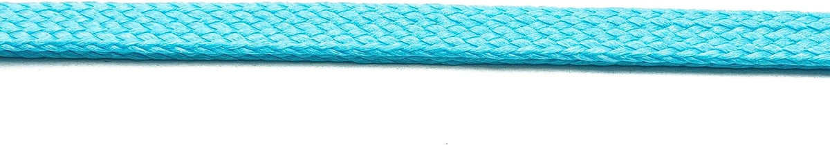 SYSTEM-S 5x Neck Strap Lanyard with Loop in Blue for Smartphone MP3 Player