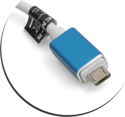 SYSTEM-S USB A 3.0 Buchse zu Micro USB Stecker Datenkabel Ladekabel 16 cm - DREIKS
