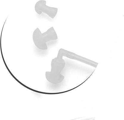 SYSTEM-S One-ear anti-radiation headset headphones with sound tube smartphone mobile phone tablet PC black