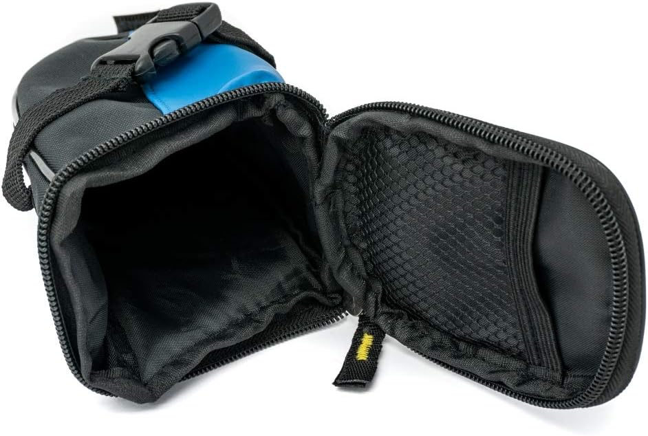 SYSTEM-S bicycle saddle bag holder attachment waterproof in dark blue