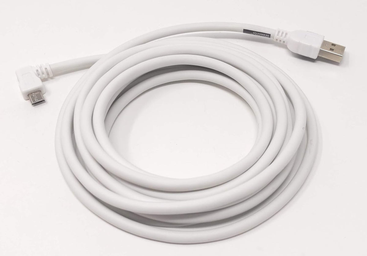 Micro USB 2.0 Kabel 200 cm Rechts Gewinkelt | System-S