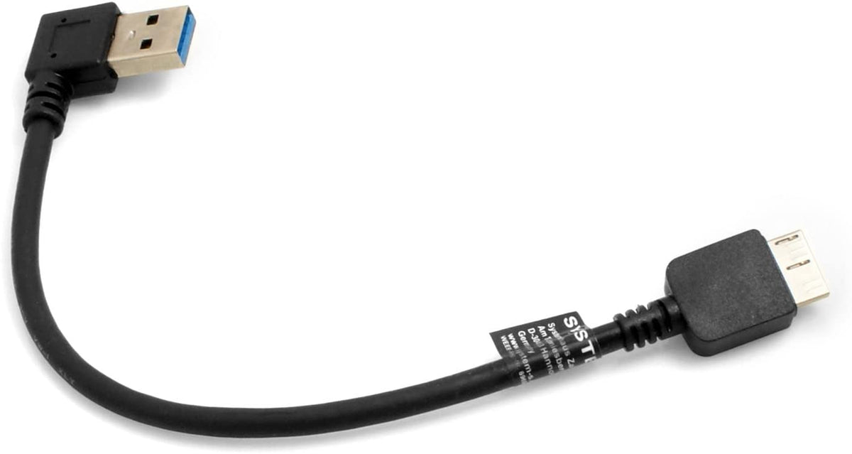 System-S Micro USB 3.0 Kabel zu USB A 3.0 20 cm - DREIKS