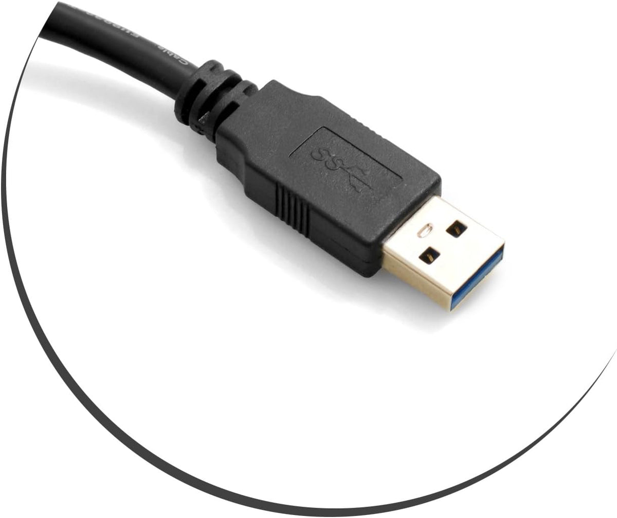 SYSTEM-S USB Typ A 3.0 (male) auf 7 + 9 16pin 1.8 Zoll  Micro SATA für HDD Festplatte SSD  Kabel Kabel - DREIKS