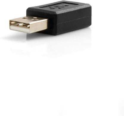 SYSTEM-S OTG Adapter USB A Stecker zu Micro USB Buchse Adapter Stecker On-The-Go Host Kabel - DREIKS