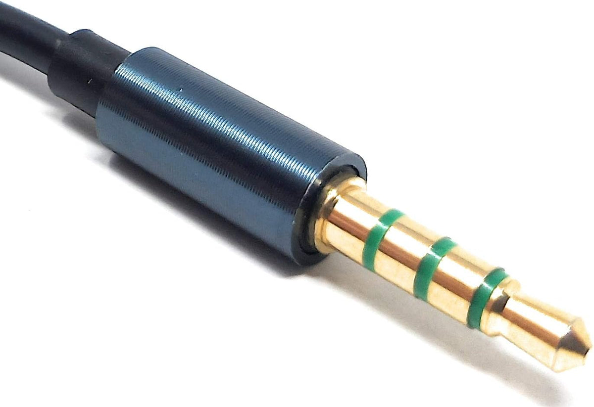 System-S 3.5mm Klinke 3 Polig (Male) auf 3.5mm Klinke Aux Stereo Buchse 200 cm Kabel - DREIKS