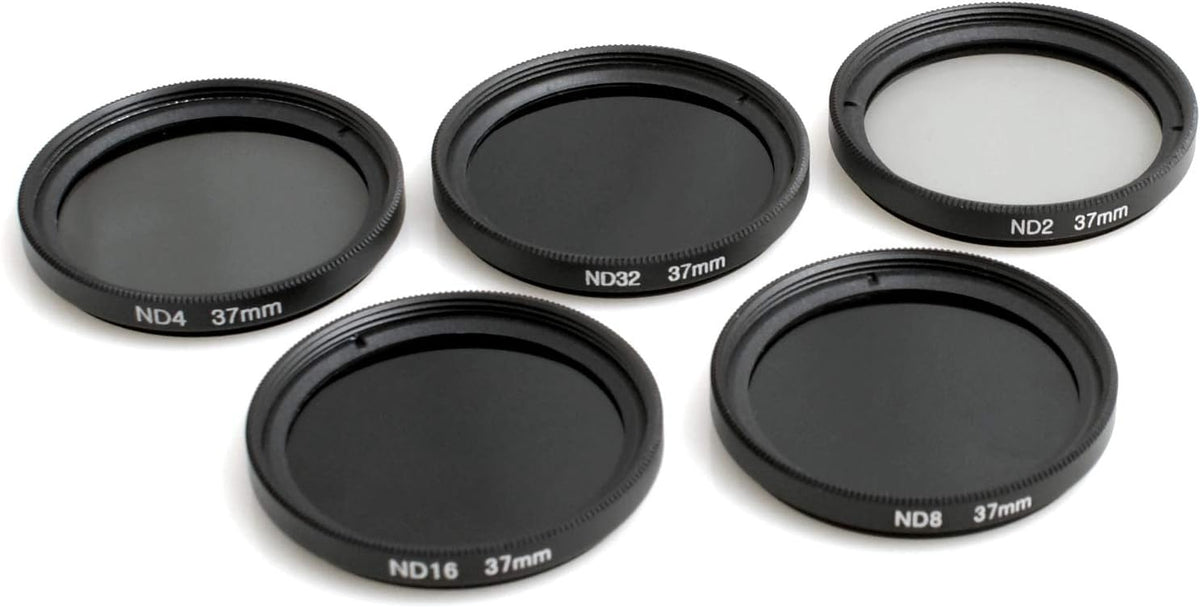 SYSTEM-S Neutraldichtefilter ND-Filter Linse Set 37mm für Samsung Galaxy S8 Plus - DREIKS