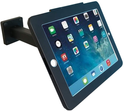 Abschließbare Wandhalterung für iPad Pro 12.9" (2018, 2020, 2021) A2378, A2461, A2379, A2462, A2229, A2069, A2232, A223, A1876, A1895, A1983, A2014 | System-S