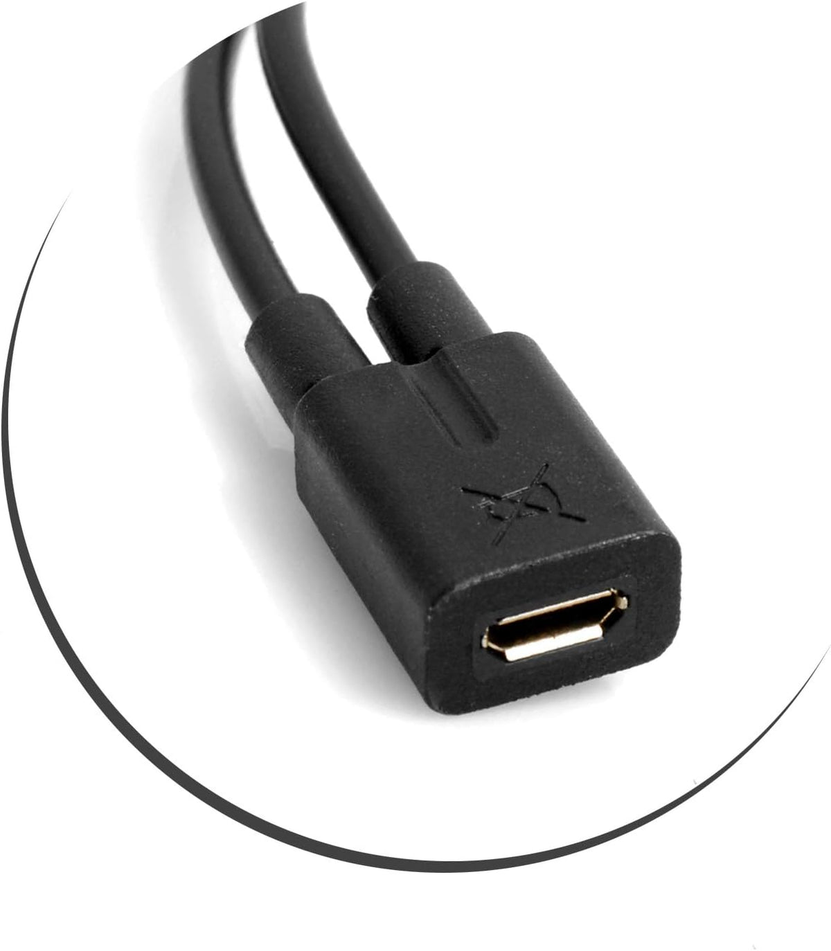 System-S USB 3.1 Typ C Stecker Kabel Splitter zu Micro USB - DREIKS