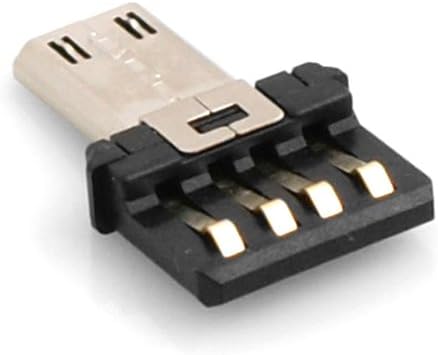 System-S USB OTG On The Go Adapter 2.0 Type A (male) to Micro (male) converter for memory sticks