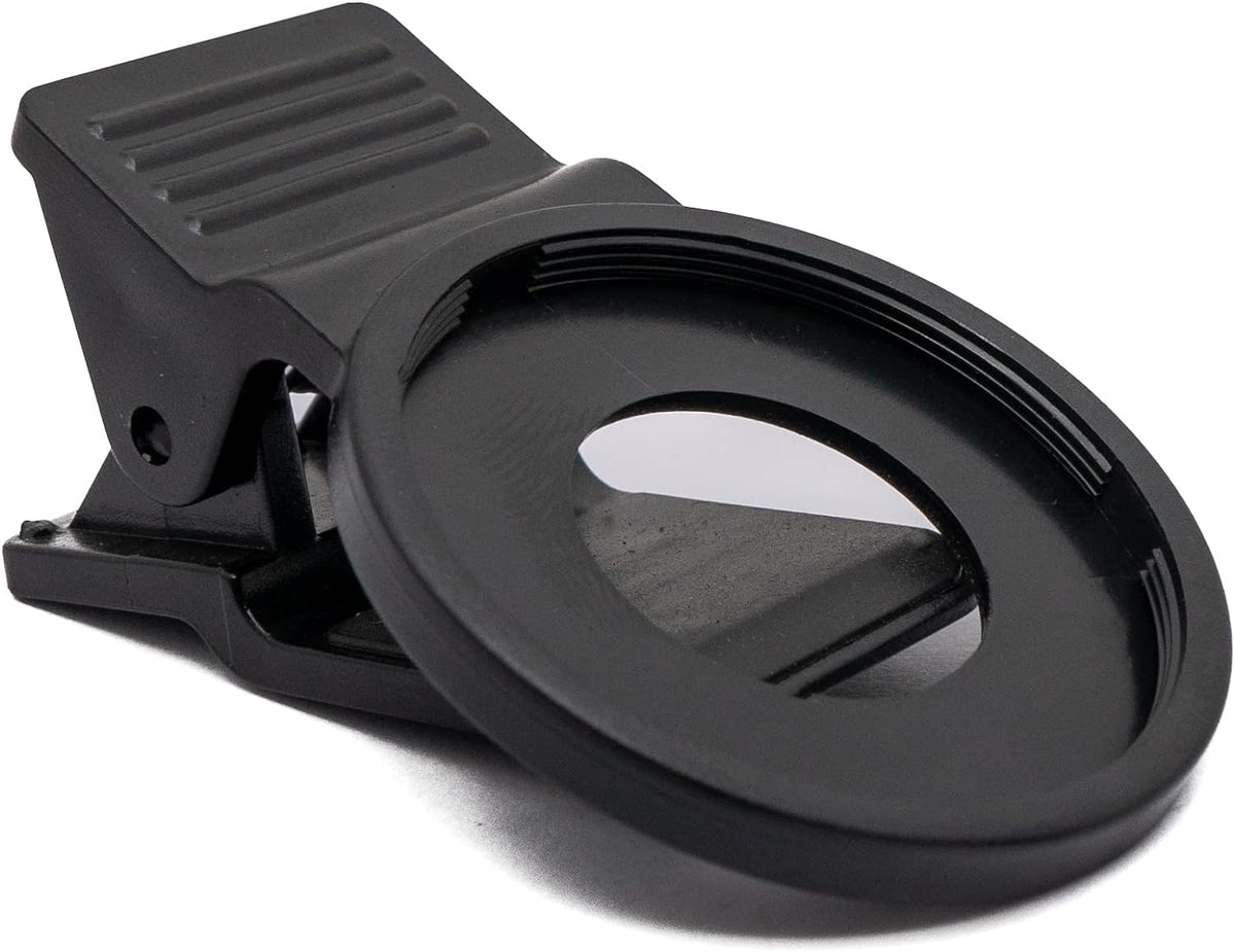SYSTEM-S ND2 Filter 37 mm Neutral Density Filter Gray Filter with Clip for Smartphone