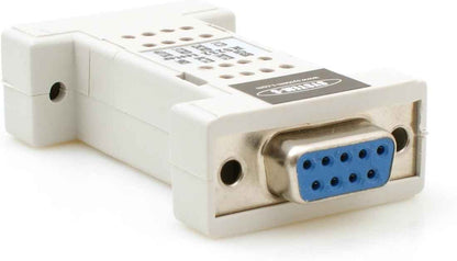 System-S RS232 to RS232 Tester Diagnosewerkzeug (ca. 1,8 x 3,4 x 6,4 cm) mit LED Leuchten Anzeige - DREIKS