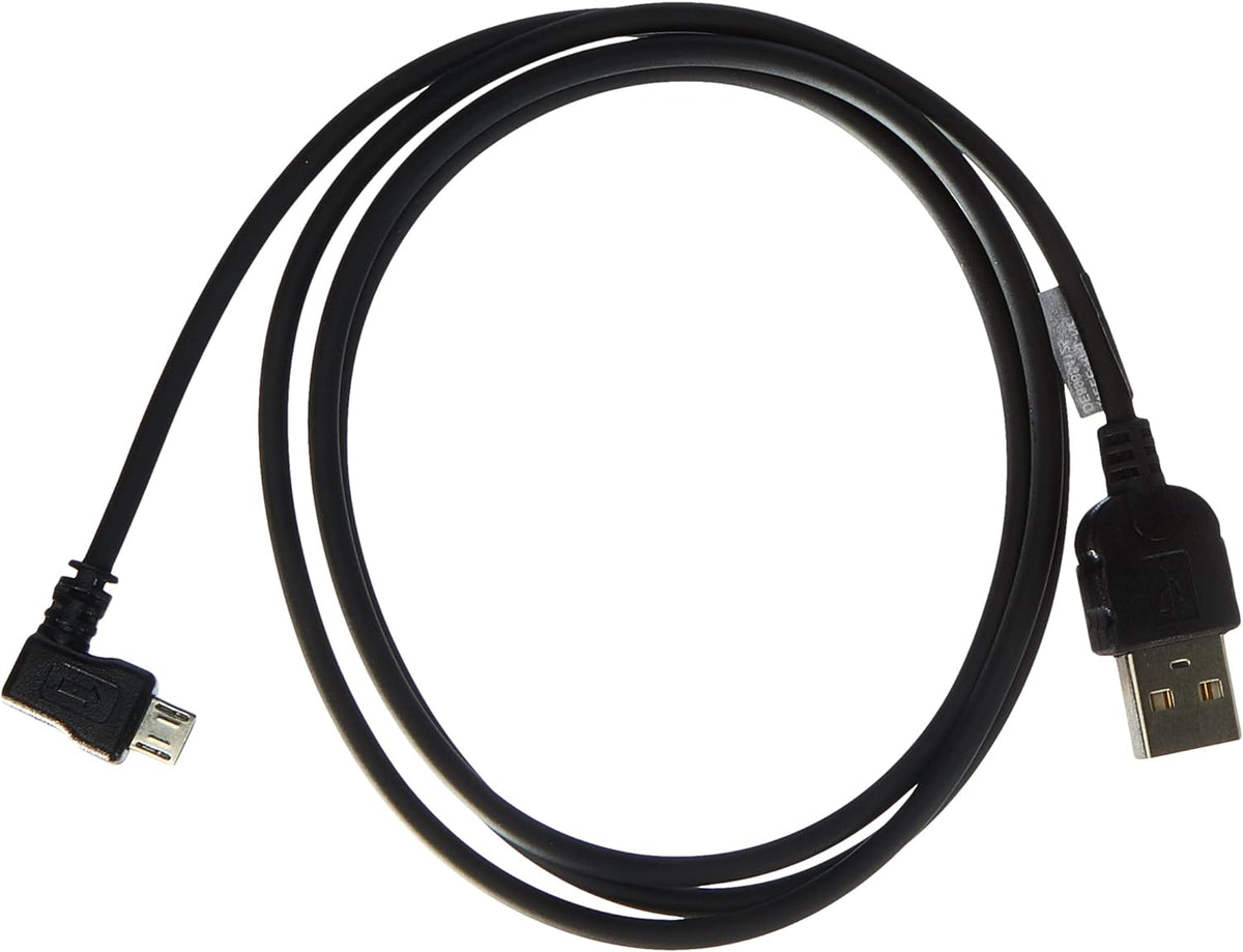 System-S Micro USB cable data cable charging cable angled plug 100 cm 