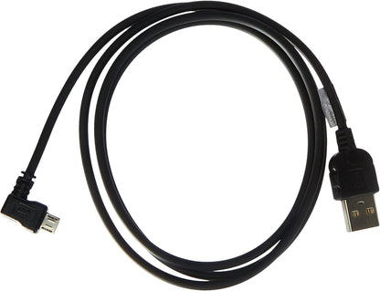 System-S Micro USB cable data cable charging cable angled plug 100 cm 
