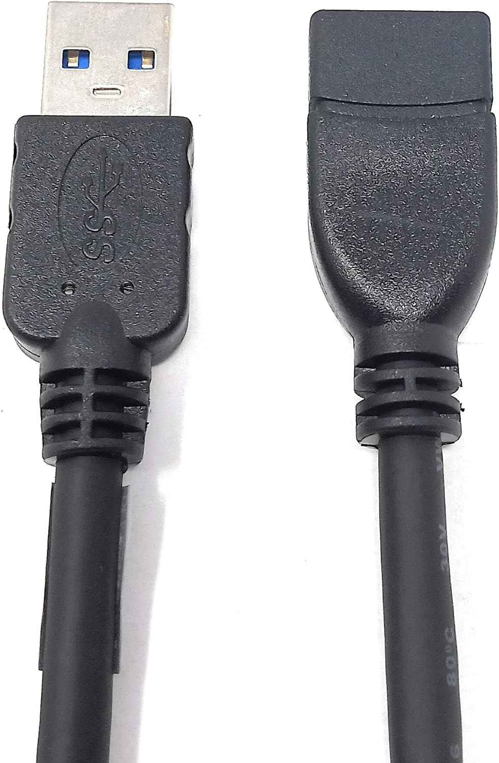 System-S USB 3.0 Typ A (male) auf USB 3.0 Typ A (female) Kabel Datenkabel Verlängerungskabel 30 cm - DREIKS
