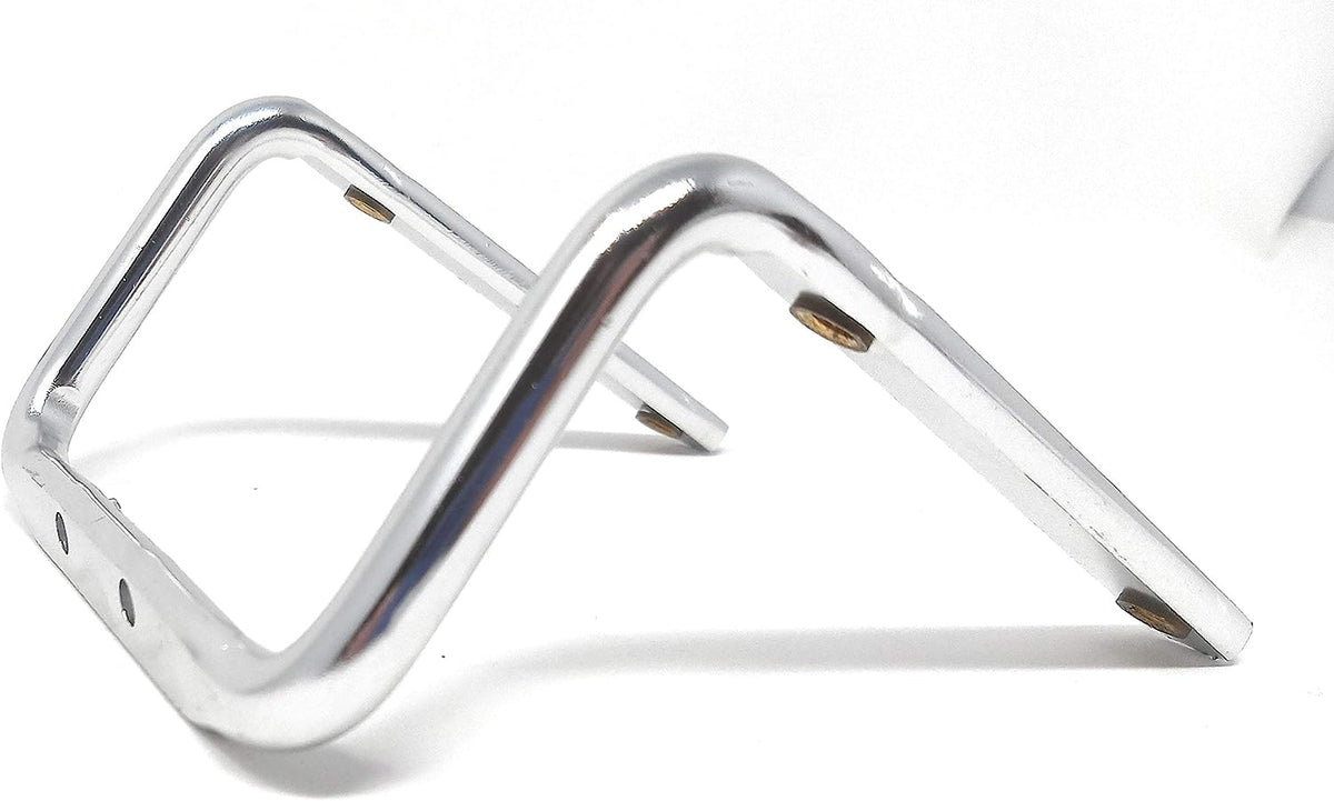 SYSTEM-S bicycle saddle double water bottle holder device Color: Silver