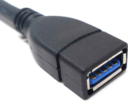System-S USB 3.0 Typ A (male) auf USB 3.0 Typ A (female) Kabel Datenkabel Verlängerungskabel 30 cm - DREIKS